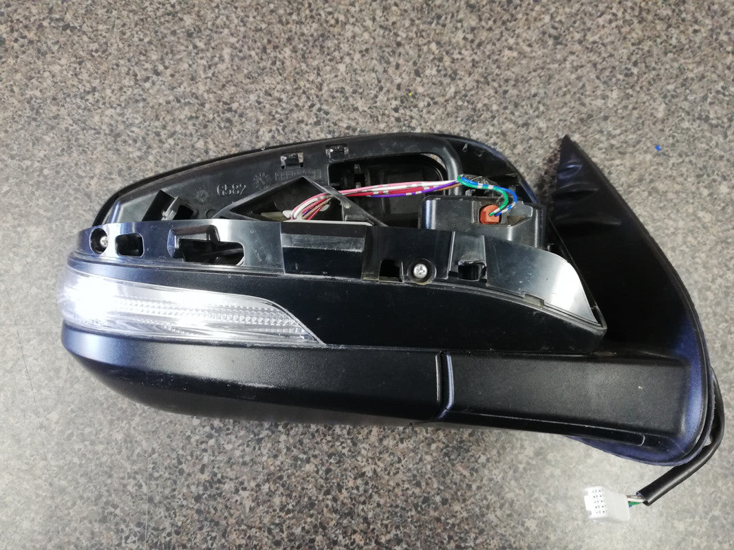 Toyota Hilux GD6 2016, 2017, 2018, 2019, 2020 Right Outer Electrical Mirror Incomplete, with Indicator Light, No Cover