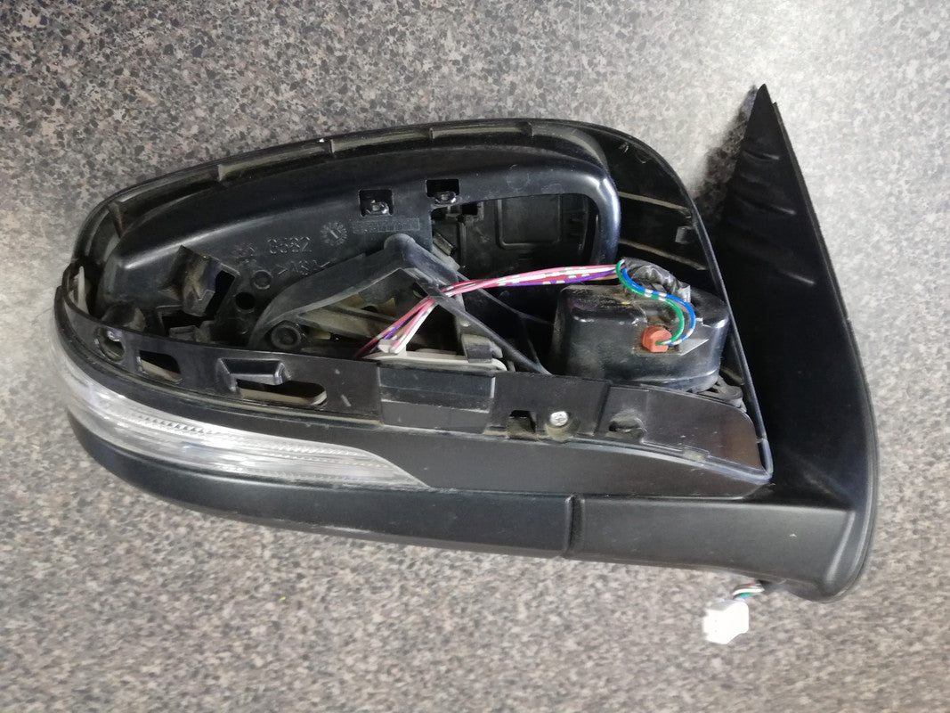 Toyota Hilux GD6 2016, 2017, 2018, 2019, 2020 Right Outer Electrical Mirror Incomplete, with Indicator Light, No Cover