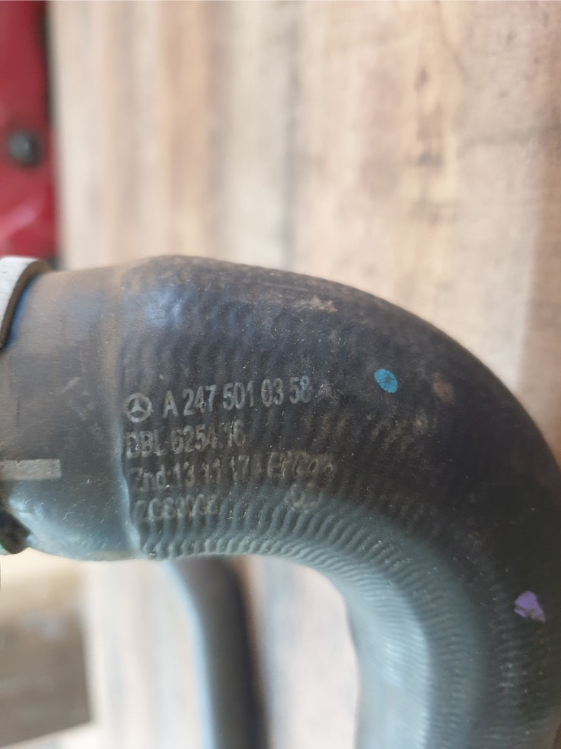Original Used Mercedes-Benz A-Class W177 Engine Water Coolant Pipe