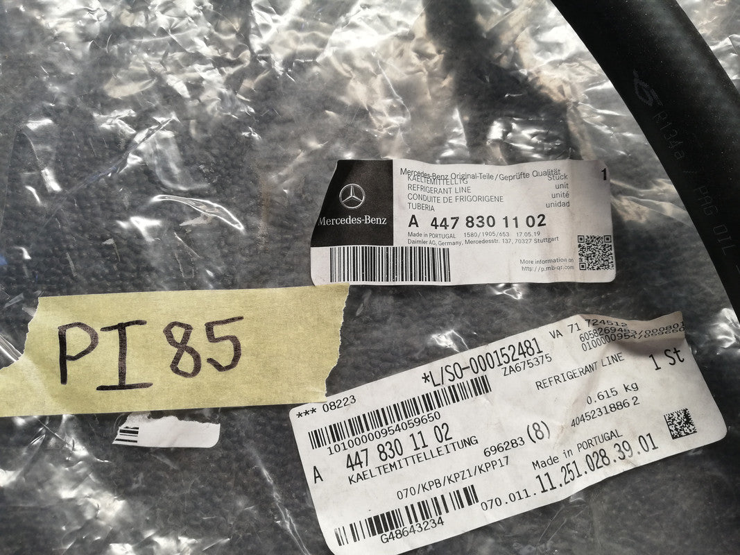 Mercedes-Benz V-Class Vito Viano, Hose 2023 Evaporator Compressor Pipe