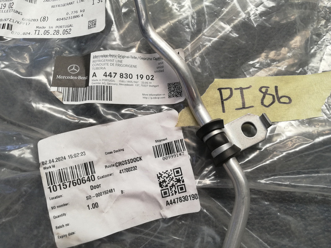 Mercedes-Benz V-Class Vito Viano, Hose 2023 Condenser Evaporator Pipe