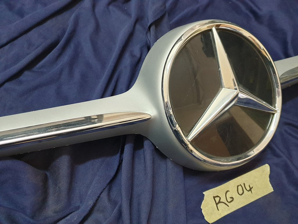 Mercedes-Benz C-Class W205 Radiator Grille - Chrome Cracked, Scratches, Wear and Tear