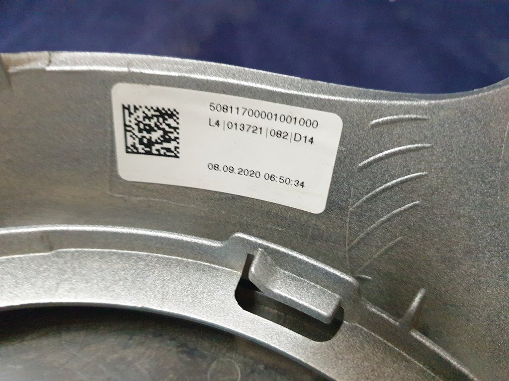 Mercedes-Benz C-Class W205 Radiator Grille - Chrome Cracked, Scratches, Wear and Tear