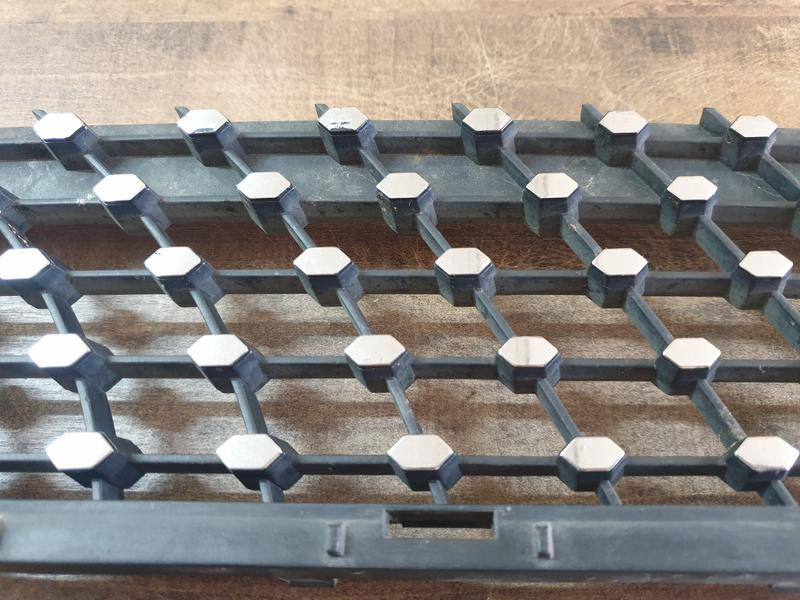 Original Used Mercedes-Benz GLA H247 Left Upper Radiator Grille Diamond Mesh