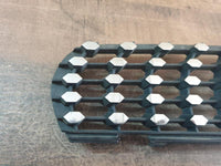 Original Used Mercedes-Benz C-Class W205 Right Upper Radiator Grille Diamond Mesh