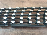 Original Used Mercedes-Benz C-Class W205 Right Upper Radiator Grille Diamond Mesh