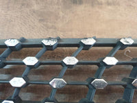 Original Used Mercedes-Benz C-Class W205 Right Upper Radiator Grille Diamond Mesh