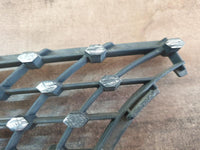 Original Used Mercedes-Benz C-Class W205 Right Upper Radiator Grille Diamond Mesh