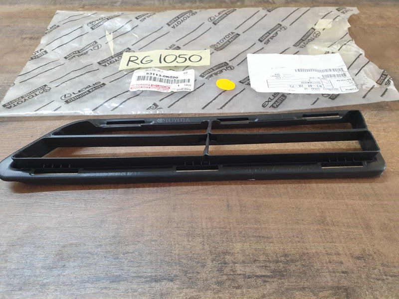 Original New Toyota Hilux 2021 Lower Left Bumper Grille Panel