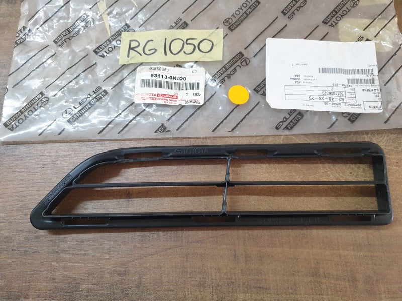 Original New Toyota Hilux 2021 Lower Left Bumper Grille Panel
