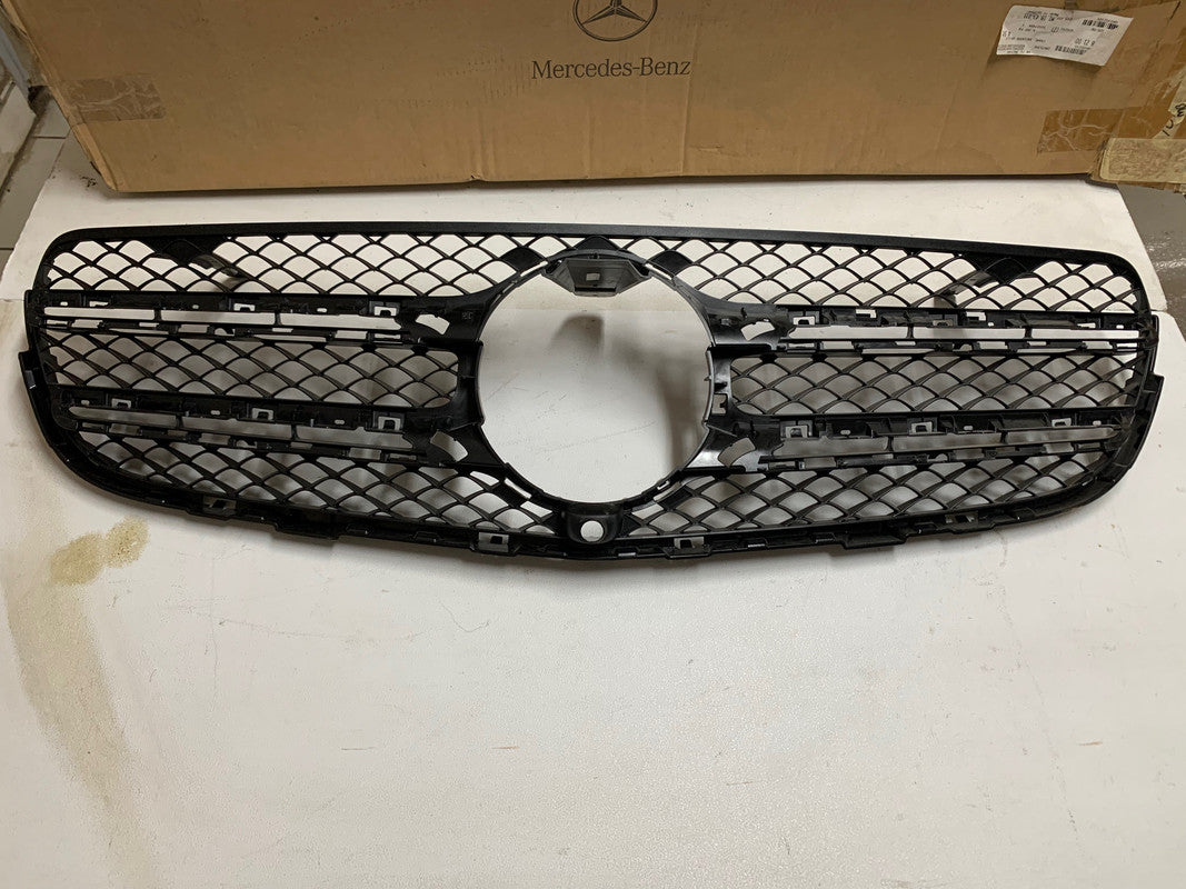 Mercedes-Benz GLC W253, GT Look, 2016, 2017, 2018, 2019 Radiator Grille Frame - With Centre Camera Hole
