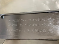 Mercedes-Benz ML Class W166 ML320-ML63, 2012, 2013, 2014, 2015 Front Bumper Lower Chrome Trim