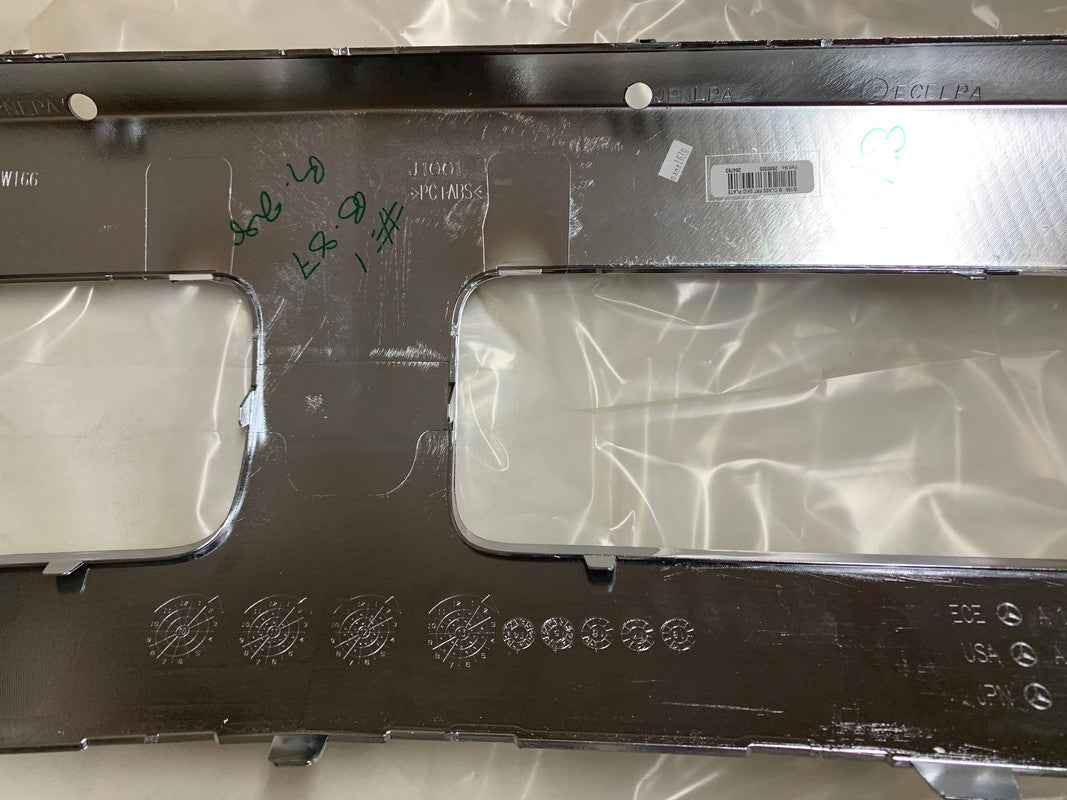 Mercedes-Benz ML Class W166 ML320-ML63, 2012, 2013, 2014, 2015 Front Bumper Lower Chrome Trim