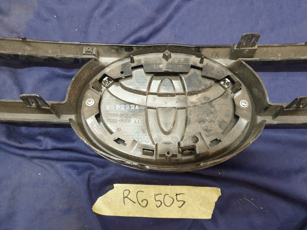 Toyota Hilux Radiator Grille Moulding - Light Wear and Tear