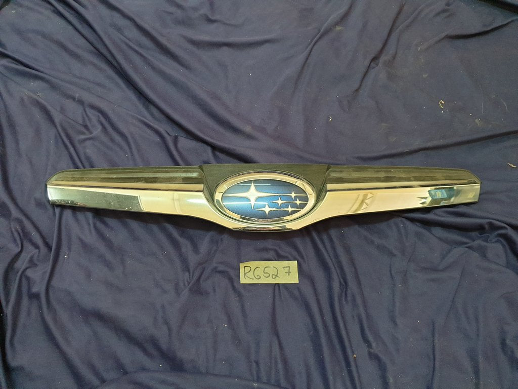 Original Used Subaru Forester Radiator Grille - Wear and Tear, Pitted Chrome