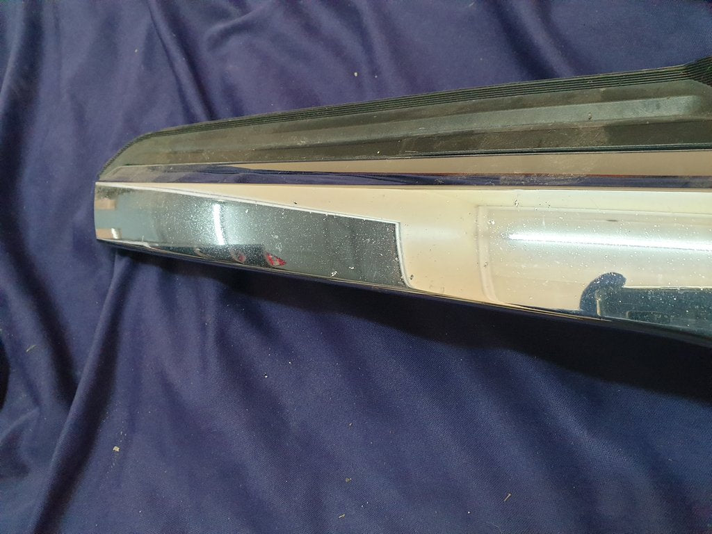 Original Used Subaru Forester Radiator Grille - Wear and Tear, Pitted Chrome