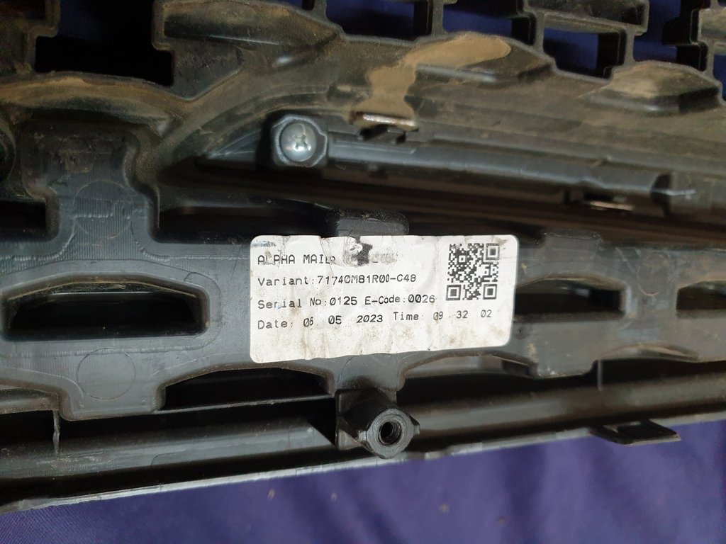 Suzuki Celerio Radiator Grille - Wear and Tear