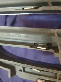 Mercedes-Benz C-Class W204 Radiator Grille - Wear and Tear, Pitted Chrome, Clip/s broken