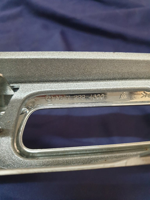 Mercedes-Benz GLA H247 Radiator Grille Cover - One Chrome Missing and Other Chrome Broken