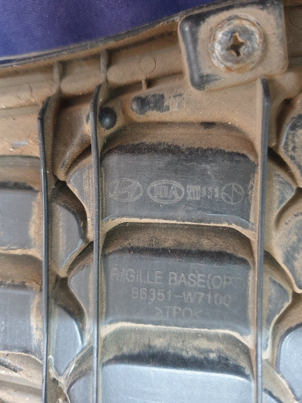 KIA Rio III Radiator Grille - Light Wear and Tear