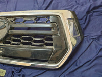 Toyota Hilux Radiator Grille - Light Wear and Tear, Broken clips