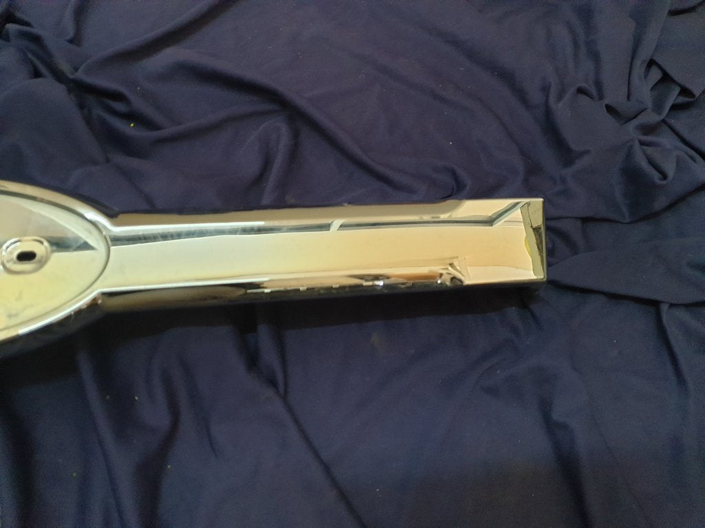 Ford Ranger Radiator Grille Cover - Chrome, Light Wear and Tear