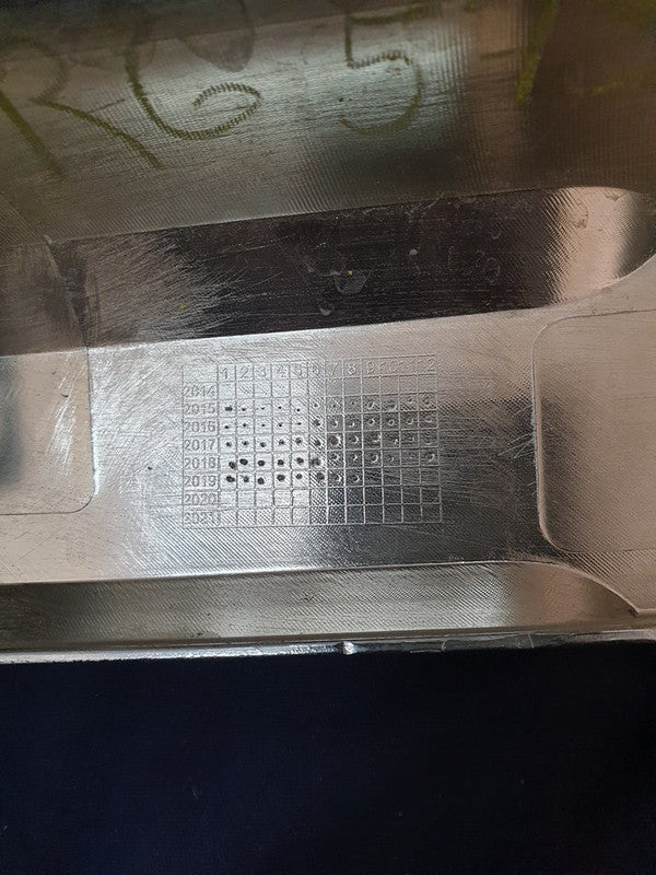 Ford Ranger Radiator Grille Cover - Chrome, Light Wear and Tear