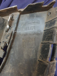 Volkswagen Amarok Front Bumper Lower Grille - Chrome broken, Frame cracked