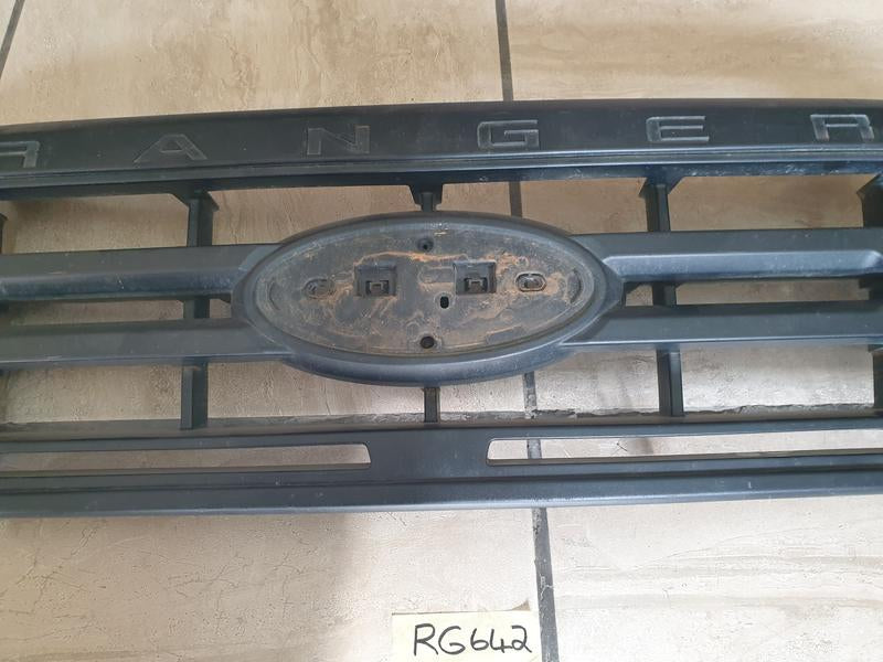 Original Used Ford Ranger Radiator Grille - Light Wear and Tear, Broken bracket
