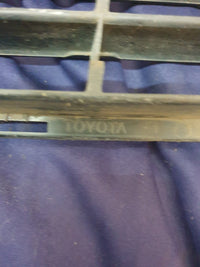 Toyota Corolla Front Bumper Lower Grille