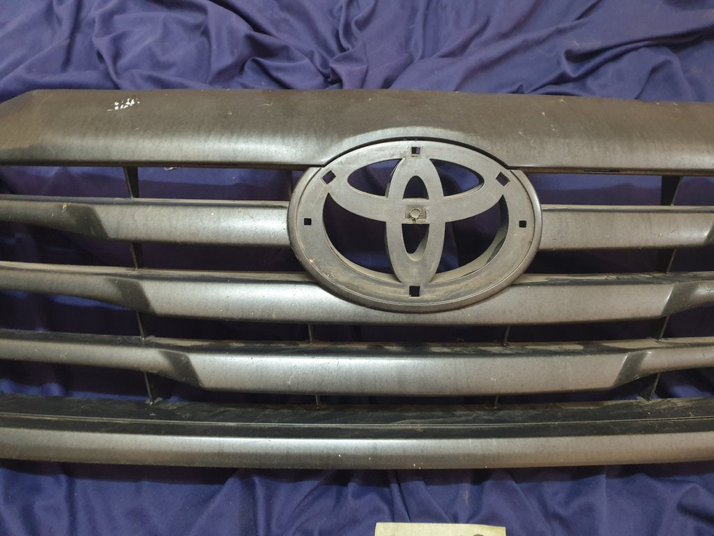 Toyota Hilux Radiator Grille - Acid Damage/Overspray on whole surface