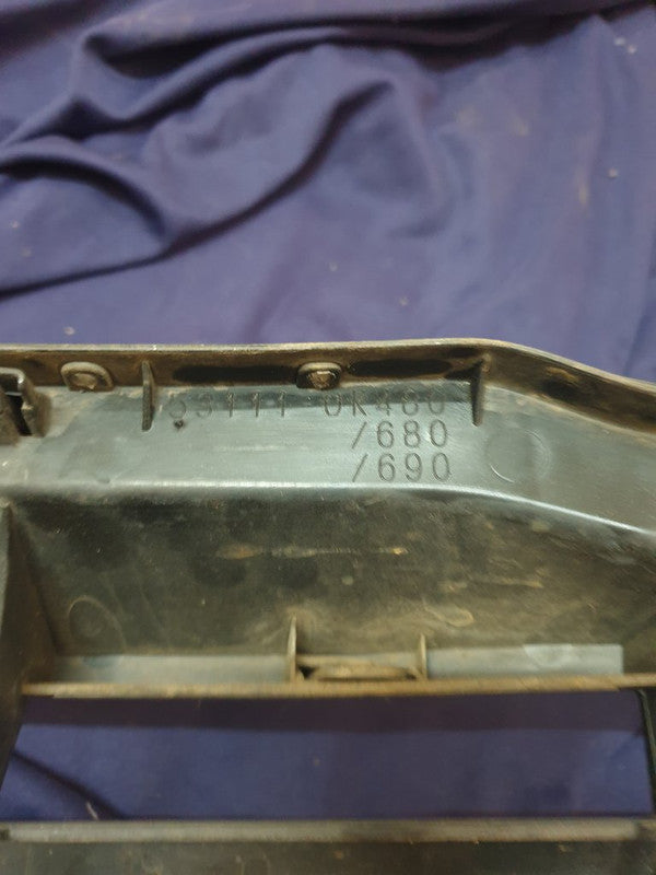 Toyota Hilux Radiator Grille - Acid Damage/Overspray on whole surface