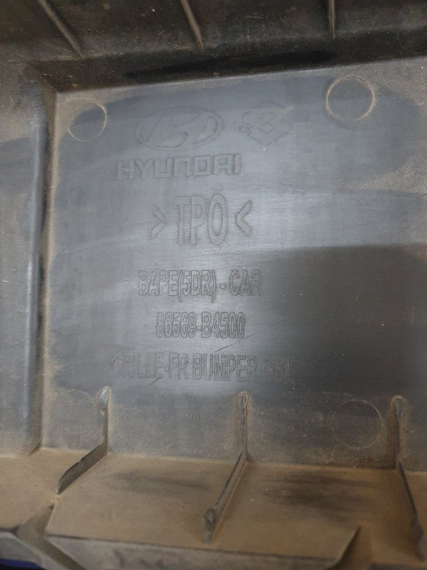 Hyundai Grand i10 Front Bumper Lower Grille
