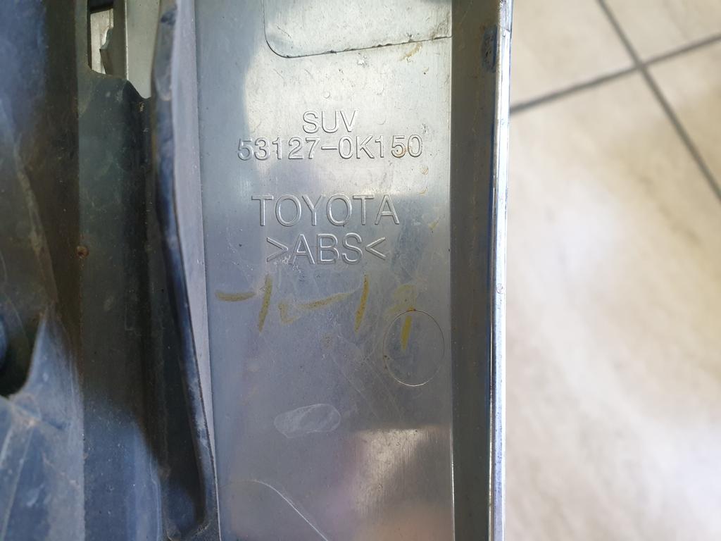 Toyota Fortuner Chrome Radiator Grille - Chrome lifting, Wear and tear