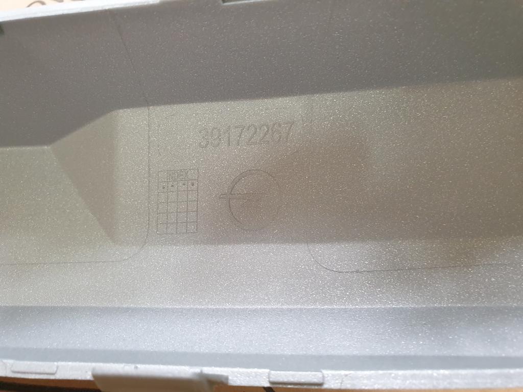 Original New Opel Crossland X Front Left Bumper Moulding - Lower Grille Surround