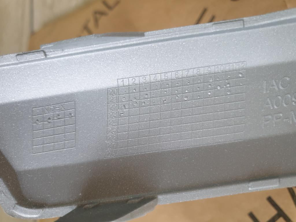 Original New Opel Crossland X Front Centre Lower Bumper Moulding - Lower Grille Surround