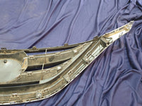 Toyota Starlet Radiator Grille - Chrome Moulding Ruined
