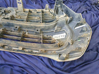 Toyota Hilux Radiator Grille - Broken Mesh, brackets and chrome