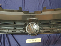Volkswagen Polo 2018, 2019, 2020, 2021, 2022, 2023 Radiator Grille - Deep abrasion, Wear and Tear, Broken badge