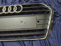 Audi A4 Radiator Grille - Light Wear and Tear, Chrome damaged