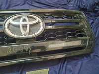 Toyota Hilux Radiator Grille - Chrome Scratches, Deep Scuffs