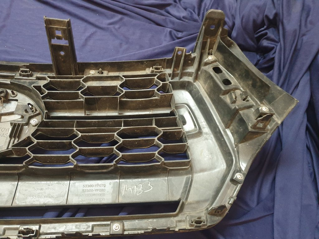 Toyota Hilux Radiator Grille - Chrome Scratches, Deep Scuffs