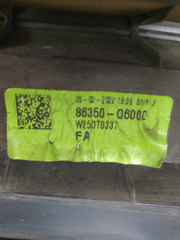 KIA Seltos Radiator Grille - Wear and Tear, Small scratches