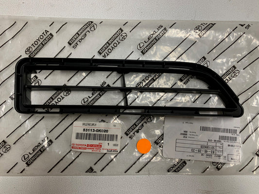 Toyota Hilux 2021 Lower Left Bumper Grille Panel