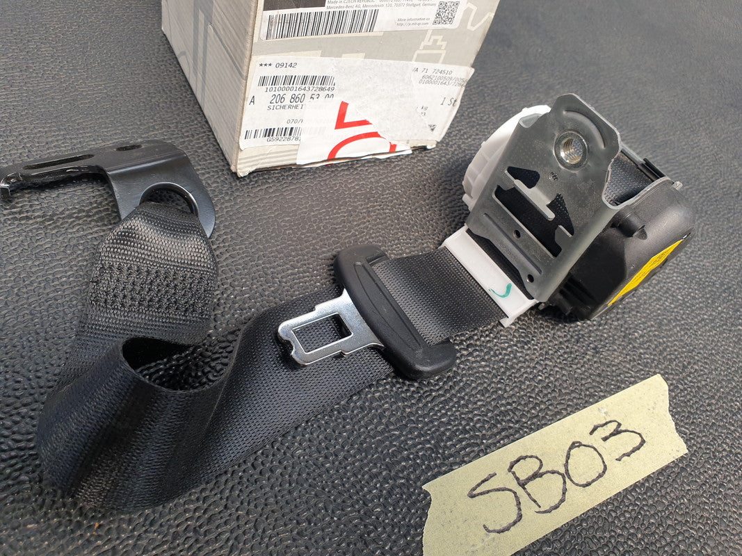 Mercedes-Benz C-Class W206, C200 2023 Rear Center Seat Belt