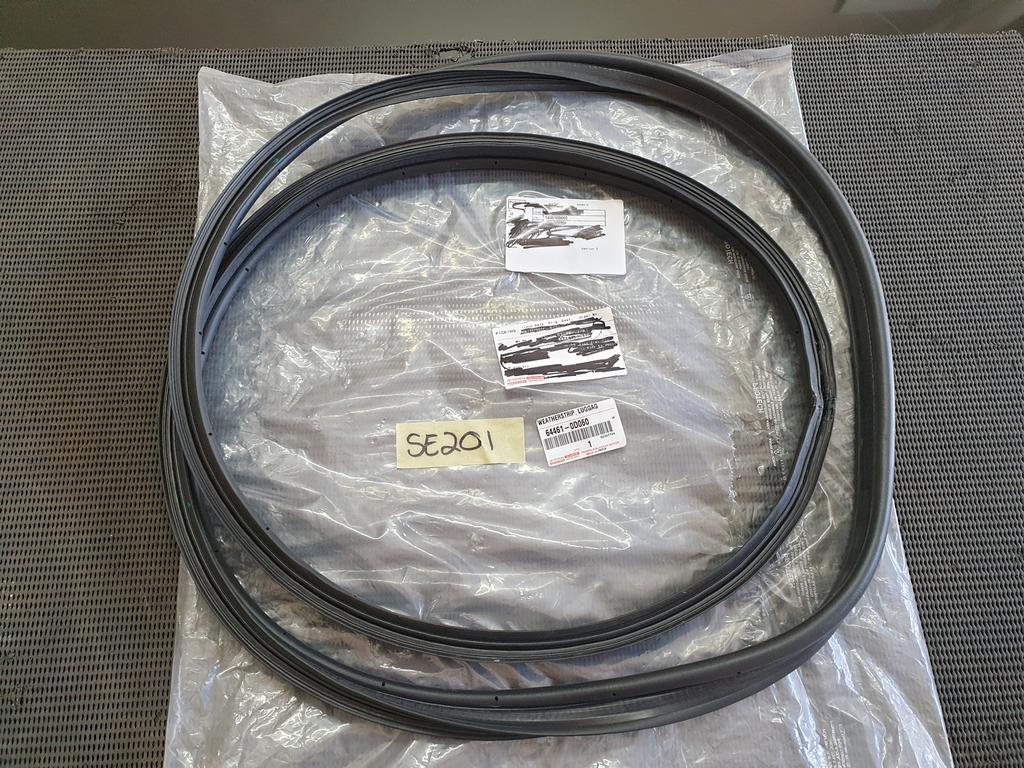 Toyota Etios Boot Lid Sealing Rubber