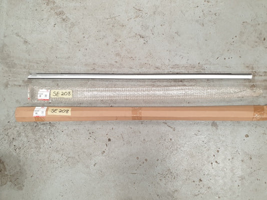 Original New Haval Jolion Pro 2025 Left Front Door Glass Outer Weather Strip Seal Chrome Moulding