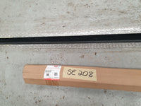 Original New Haval Jolion Pro 2025 Left Front Door Glass Outer Weather Strip Seal Chrome Moulding