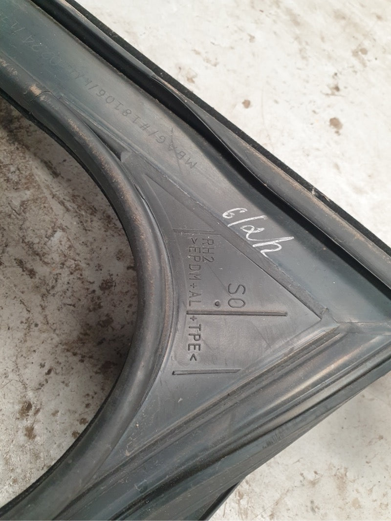 Original Used Mercedes-Benz C-Class W206 Right Front Door Window Guide Seal