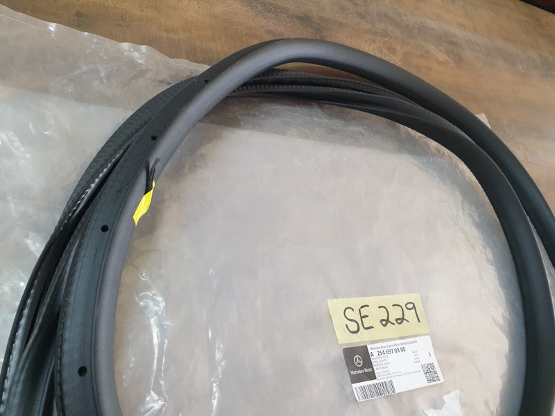 Original New Mercedes-Benz GLC Coupe X254 Left Rear Door Surrounding Rubber Seal